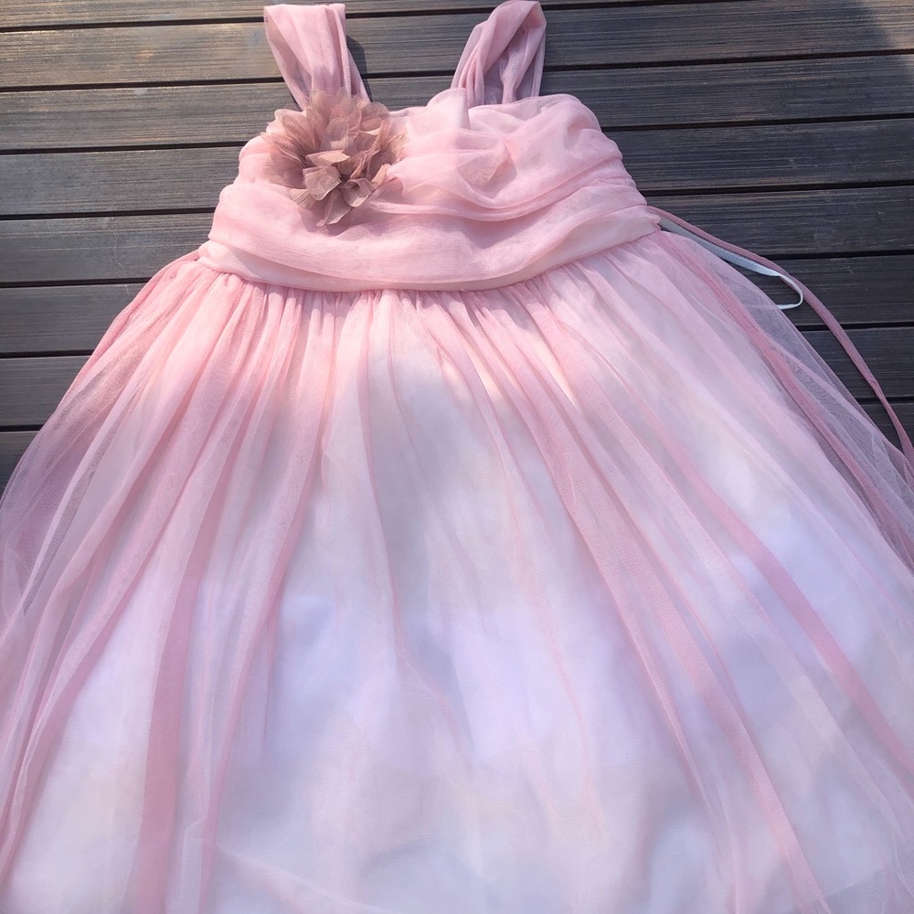 A fluffy dress